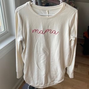 Mama Maternity Sweatshirt Top